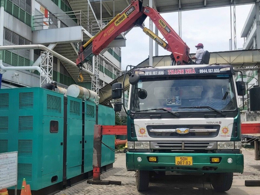 Dịch vụ lắp đặt máy móc của Công ty Thanh Nhã