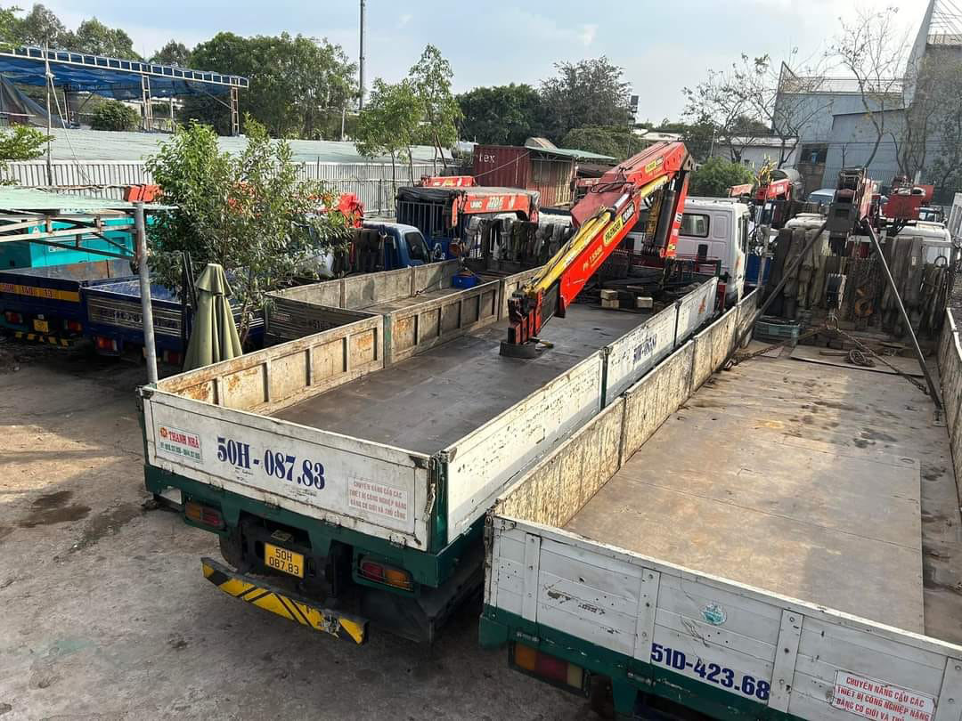Cho thuê dịch vụ nâng cẩu lắp đặt máy móc, thiết bị công trình xây dựng ở Tp. Hồ Chí Minh