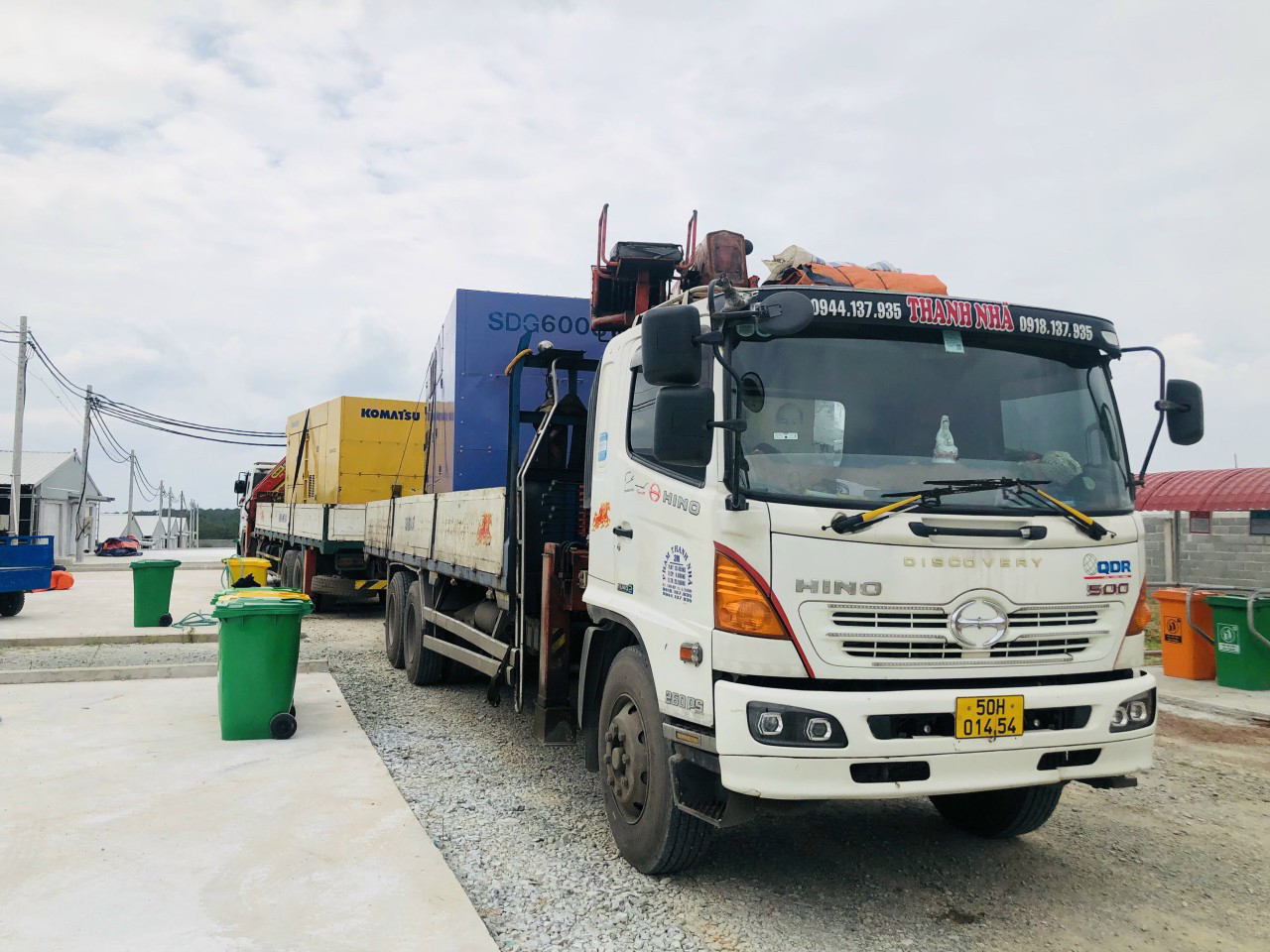 Cho thuê xe cẩu ở Bình Dương