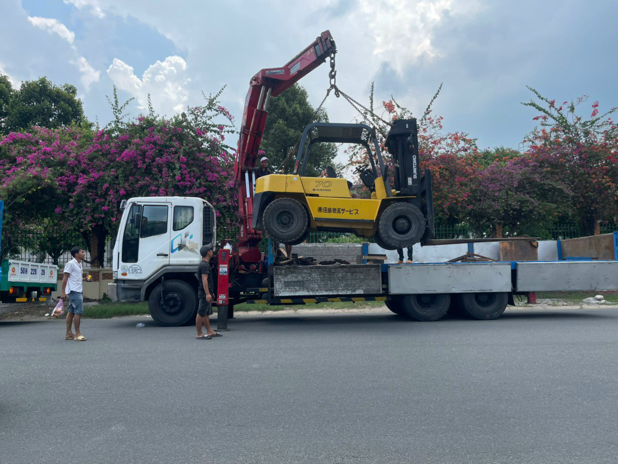 Cho thuê xe cẩu giá rẻ