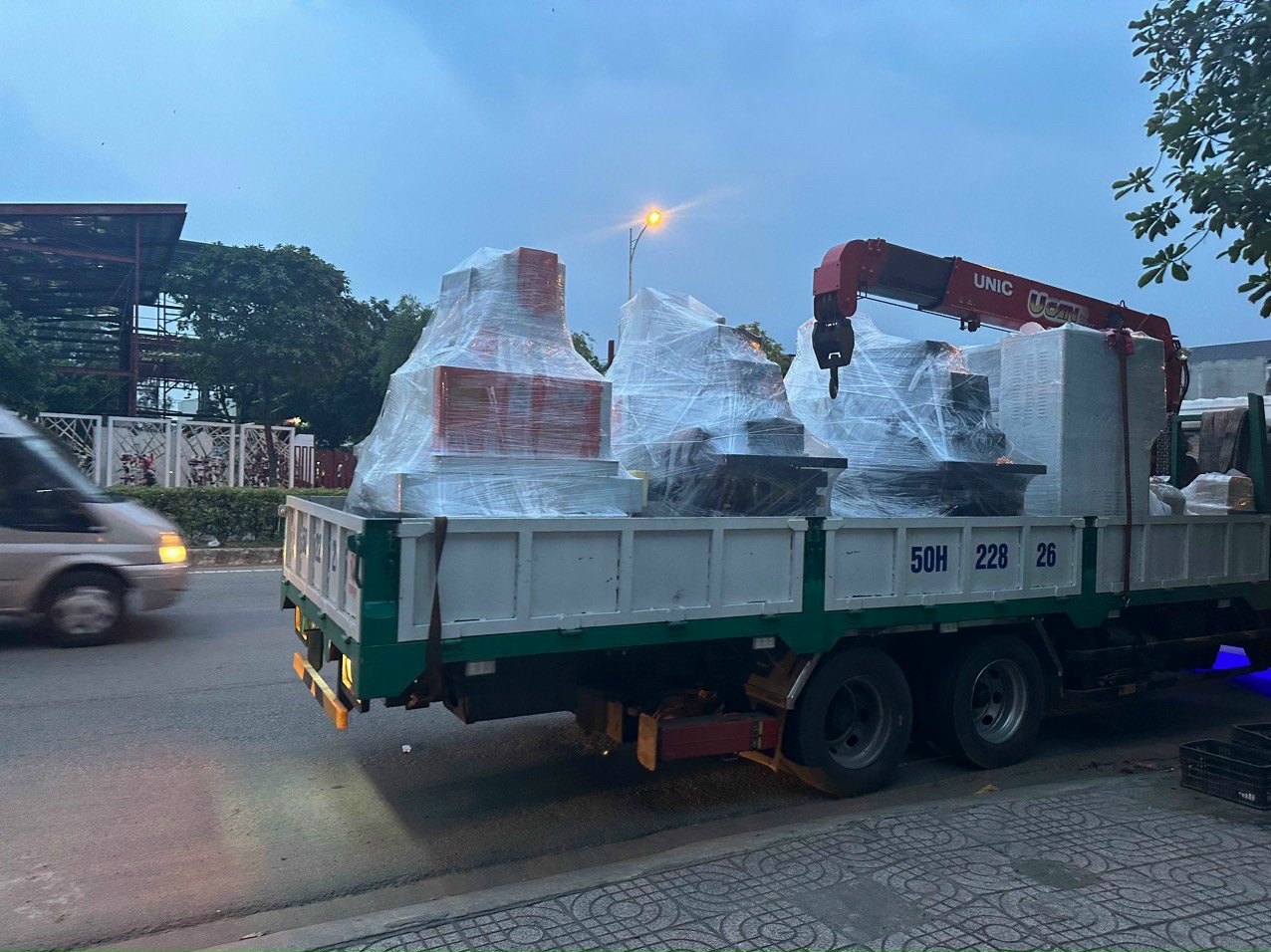 Cho thuê xe cẩu ở Nha Trang