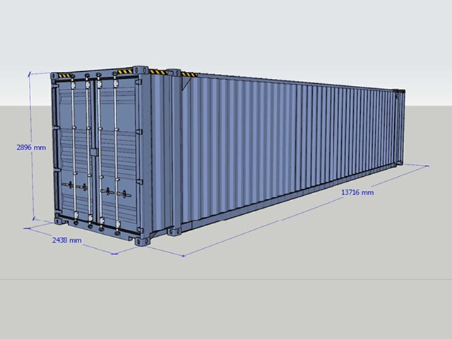 Container loại 45 feet