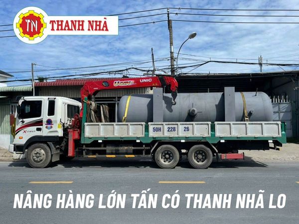 Xe cẩu Thanh Nhã vận chuyển hàng hoá siêu cường