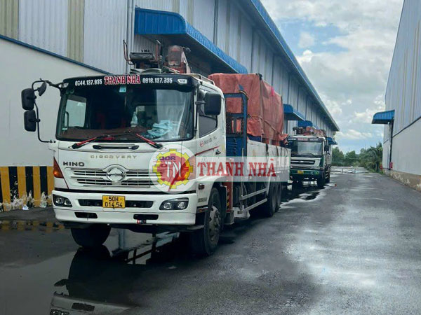 Dịch vụ di dời kho xưởng của Nâng cẩu Thanh Nhã