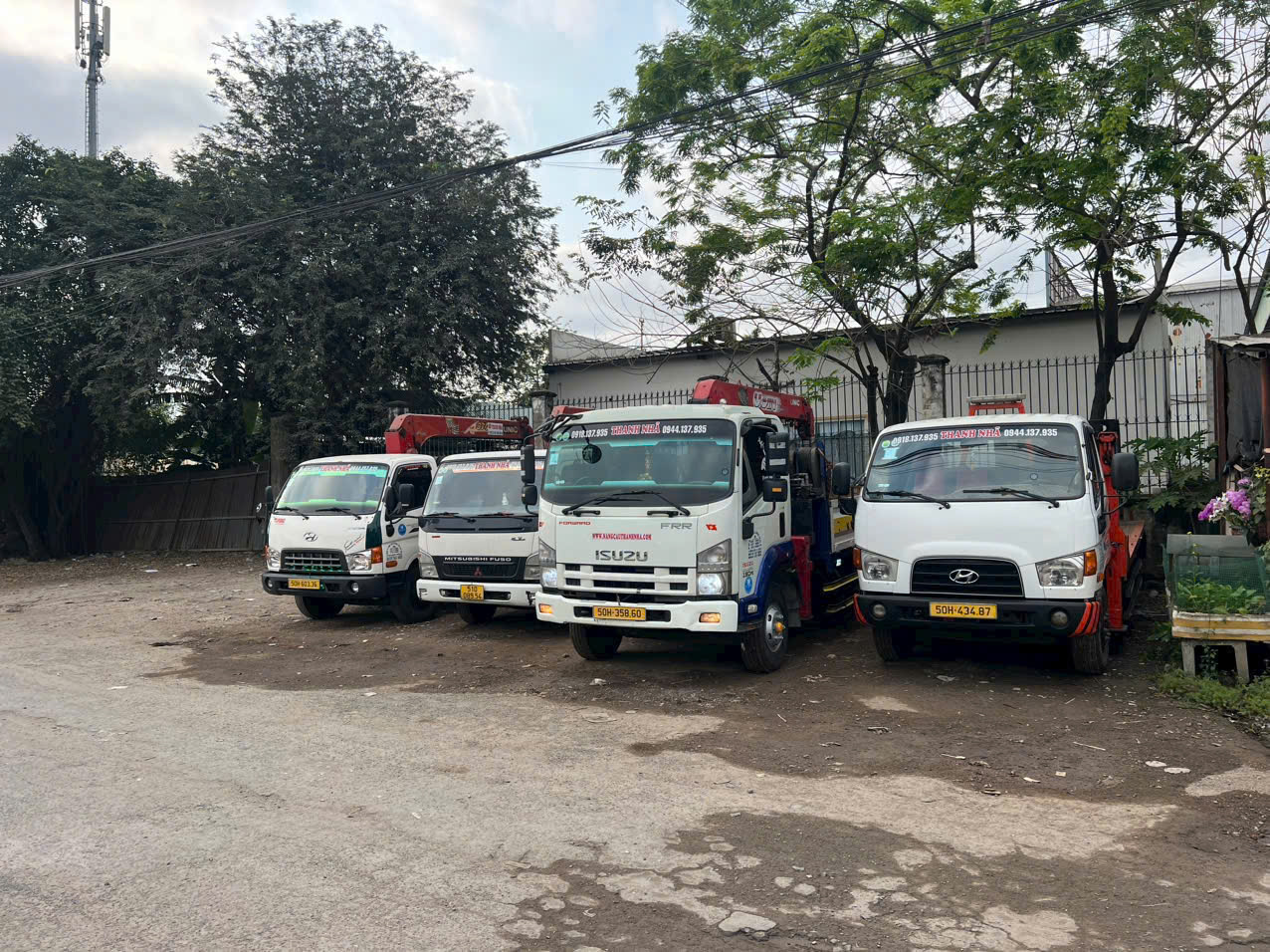 Các loại xe cẩu có ở Việt Nam