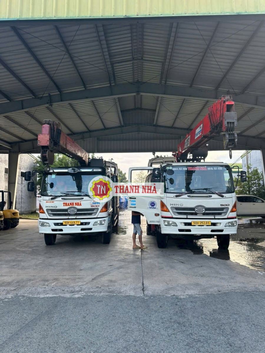 Nâng Cẩu Thanh Nhã cho thuê xe cẩu nhanh chóng chất lượng