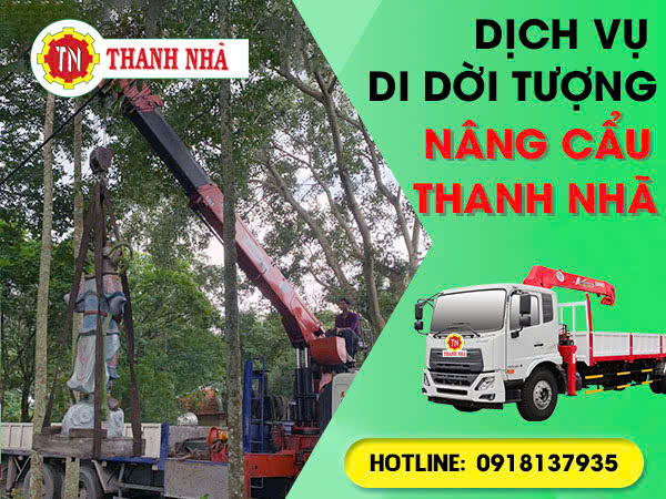 Cho Thuê Xe Cẩu Hỗ Trợ Di Dời Các Bức Tượng Phật Về Chùa