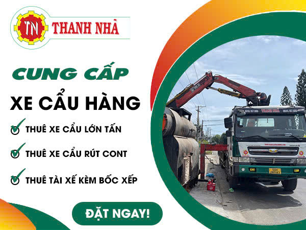 Cho Thuê Xe Cẩu Phục Vụ Bốc Xếp Container Tại Cảng