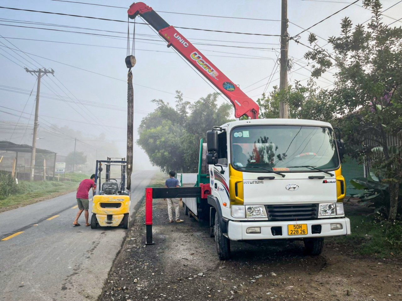 Cho thuê xe cẩu tại Tiền Giang | Vận chuyển ngoại thành giá rẻ