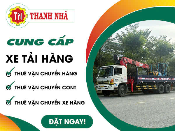 Cho Thuê Xe Cẩu Vận Chuyển Cây Cảnh Cỡ Lớn Tại Các Tỉnh Miền Tây