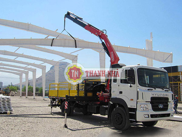 Cho Thuê Xe Nâng Cẩu Lắp Ghép Công Trình - Nâng Cẩu Thanh Nhã