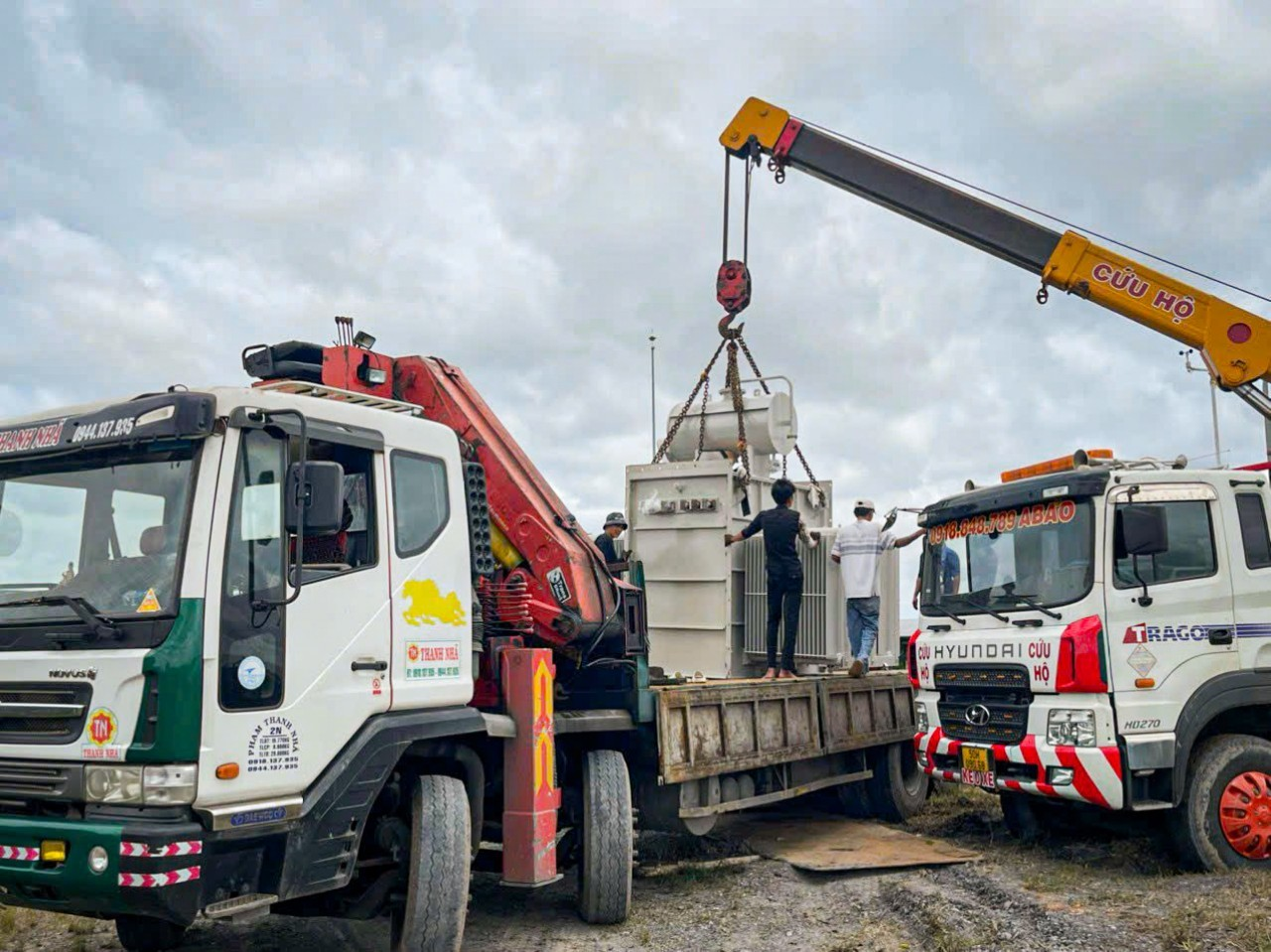 Dịch vụ cho thuê xe cẩu tại Bình Phước 