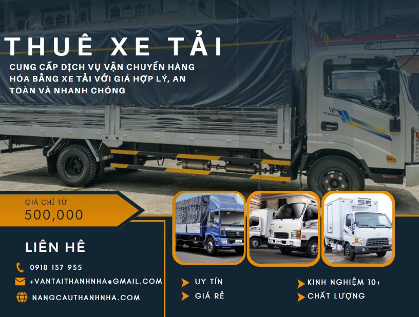 Dịch vụ thuê xe tải 2 tấn giá rẻ, nhanh chóng