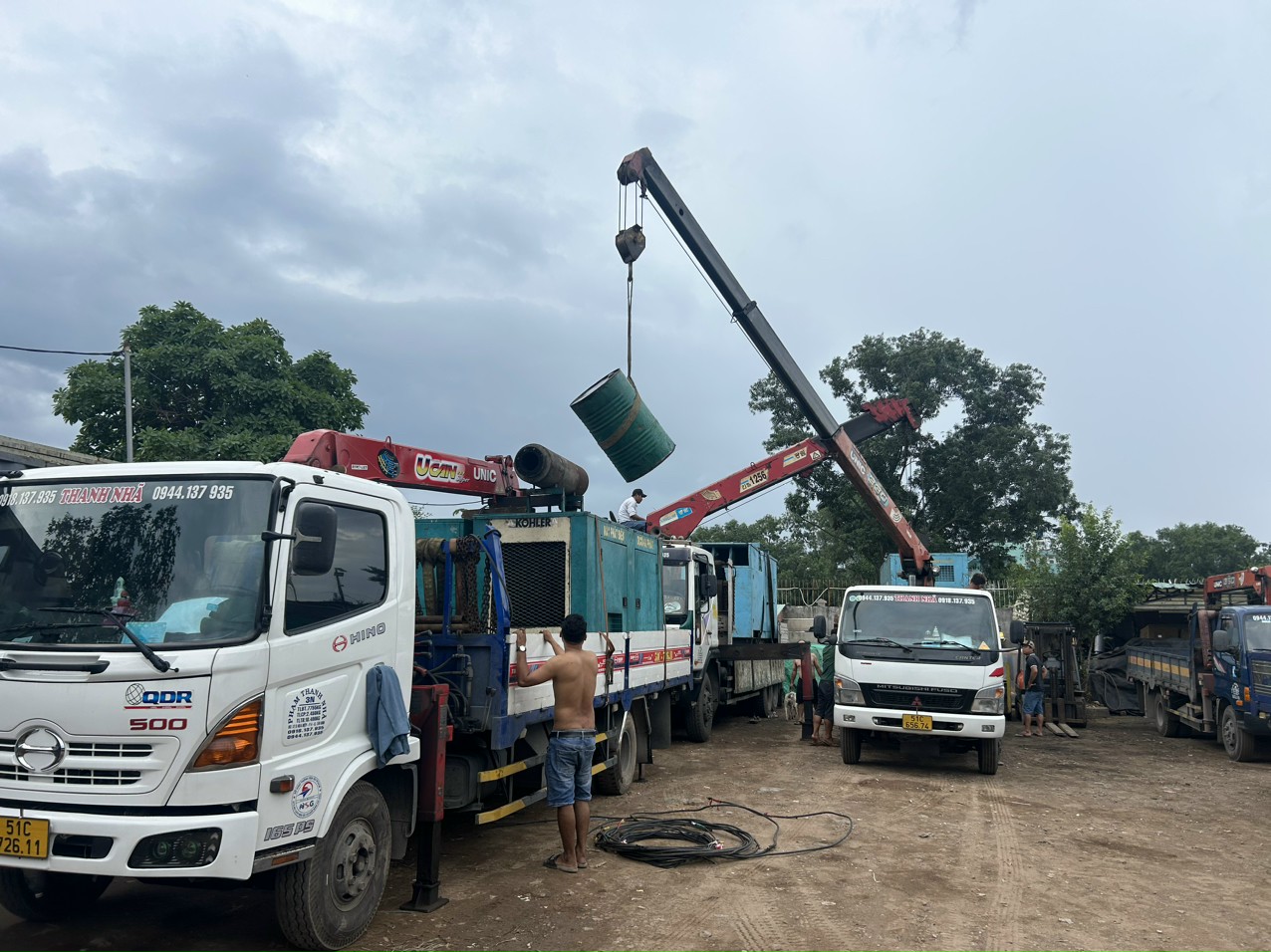 Dịch vụ vận chuyển máy phát điện