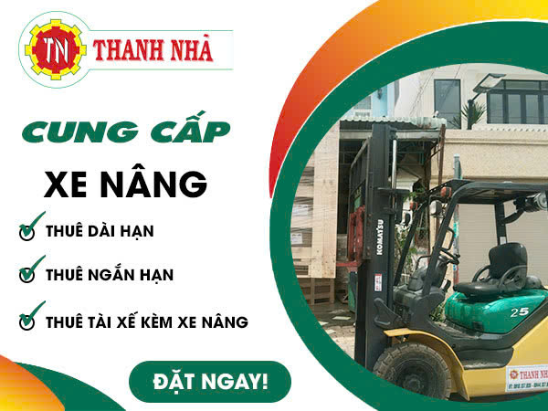 Nâng Cẩu Thanh Nhã Cho Thuê Xe Nâng Hỗ Trợ Rút Cont