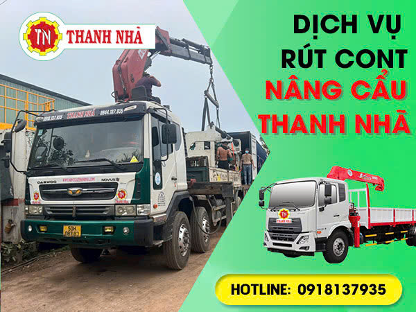 Ứng Dụng Xe Cẩu Trong Ngành Logistics Và Vận Tải